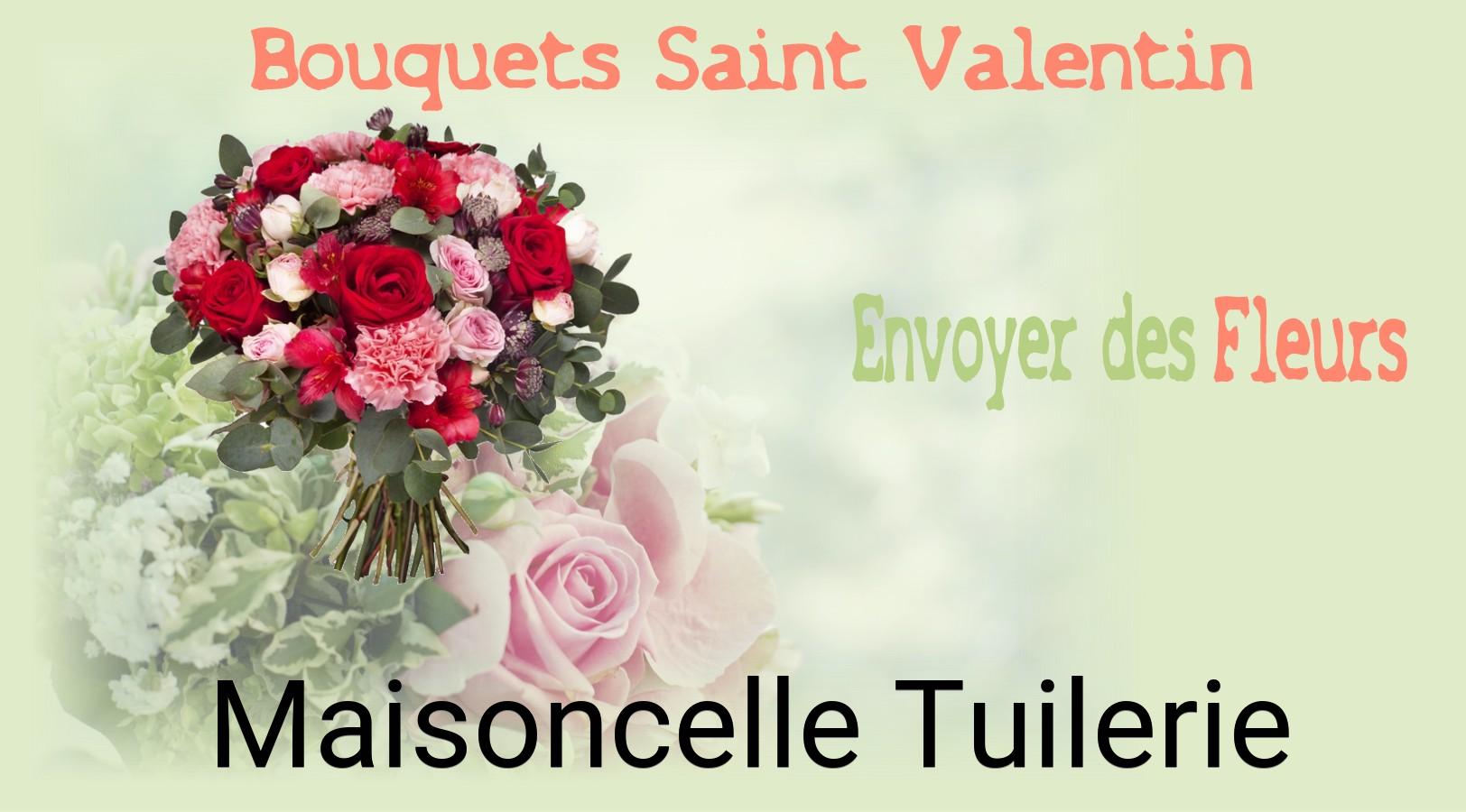 Roses de Saint-Valentin livrées à Maisoncelle-Tuilerie